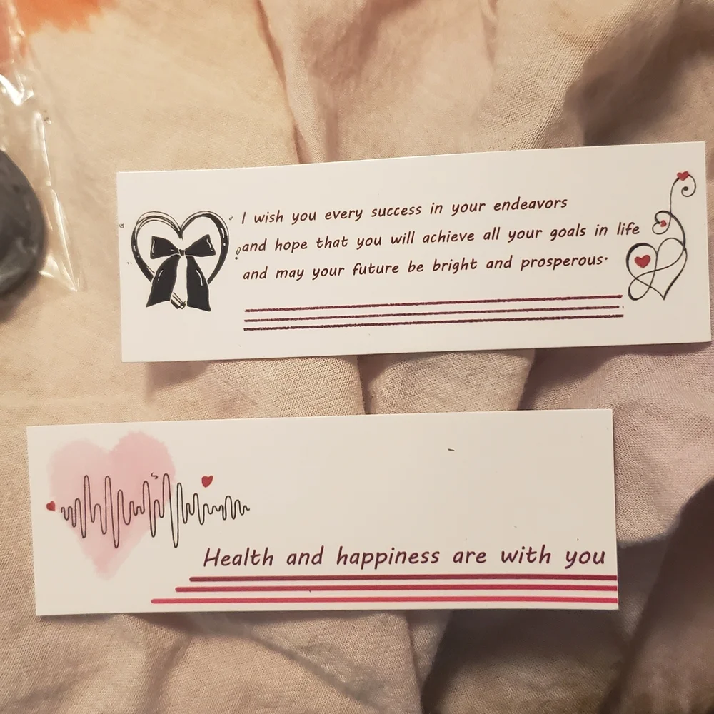 Black and Brown magnetic bookmarks